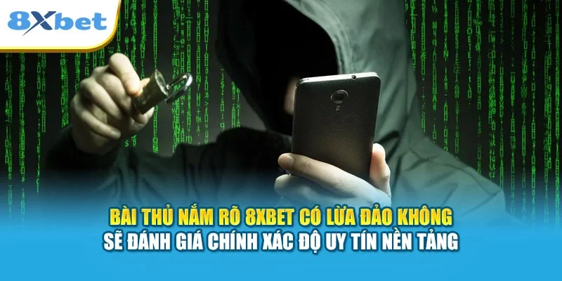 Bài thủ nắm rõ 8XBET có lừa đảo không sẽ đánh giá chính xác độ uy tín nền tảng