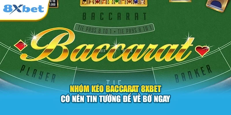 Nhóm Kéo Baccarat 8XBET | Có Nên Tin Tưởng Để Về Bờ Ngay