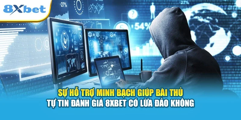 Sự hỗ trợ minh bạch giúp bài thủ tự tin đánh giá 8XBET có lừa đảo không